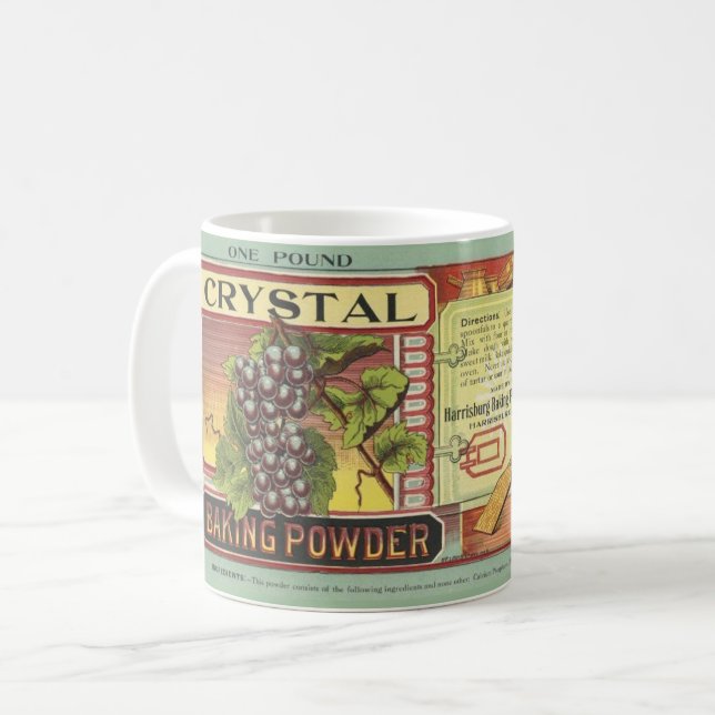 Crystal Baking Powder Mugg (Framsida vänster)