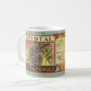 Crystal Bakpulver Mugg