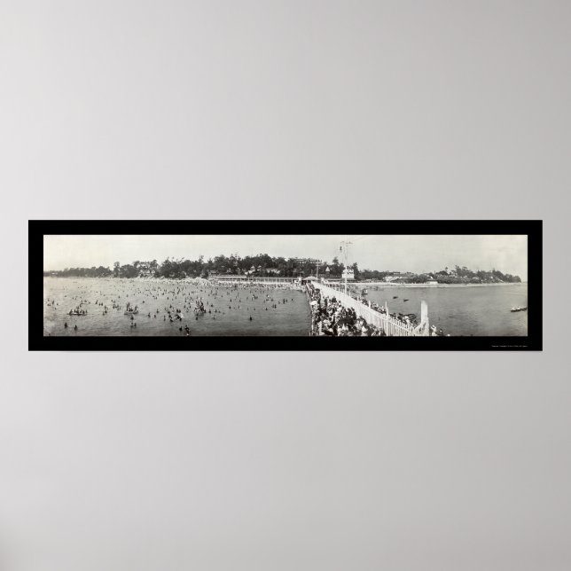 Crystal Beach Ontario Photo 1914 Poster (Framsidan)