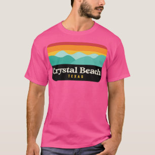 Crystal Beach Texas Bolivar Peninsula Fishing T Shirt