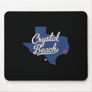 Crystal Beach Texas Tx Karta Musmatta
