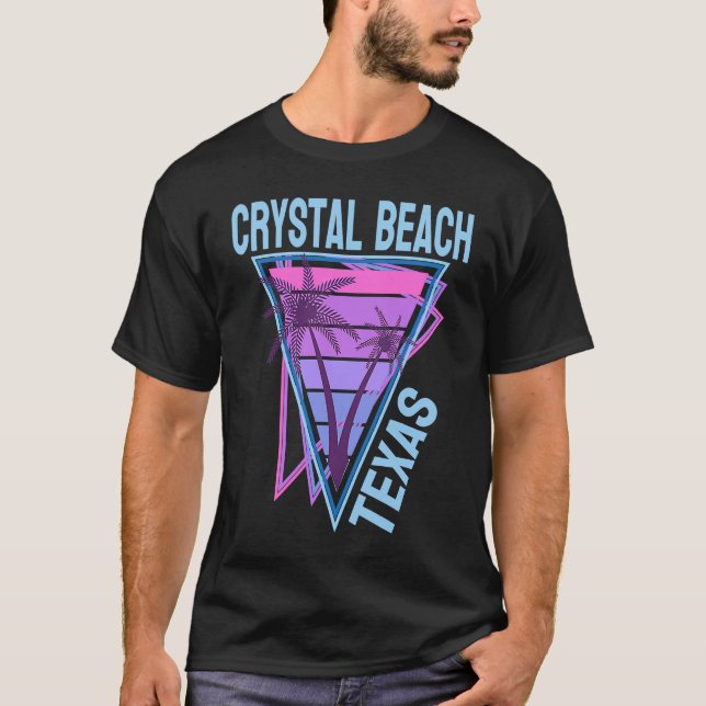 Crystal Beach Vacation  1 T Shirt (Framsida)