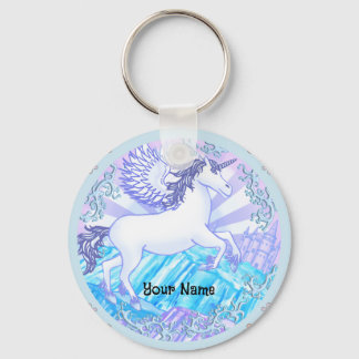 Crystal berg Pegasus Nyckelring