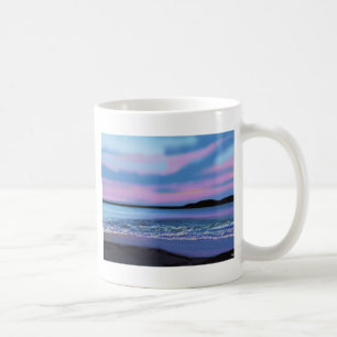 Crystal blåttvattenmugg kaffemugg