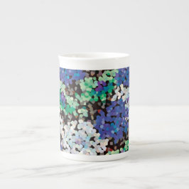 Crystal Blommigt Blooms Benporslin Mugg