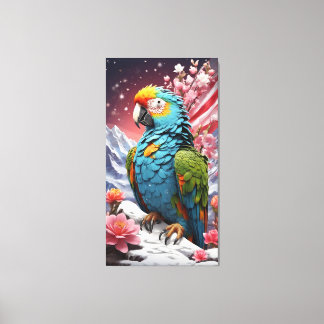 Crystal Blommigt Canvas Art