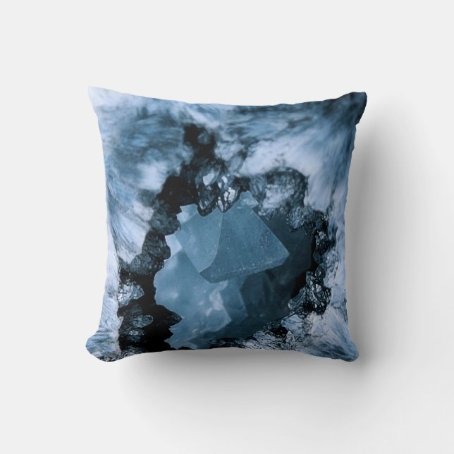 Crystal Blue Fantasi Kudde (Framsida)