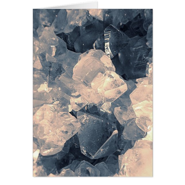 Crystal Blue Hälsningskort (Framsidan)