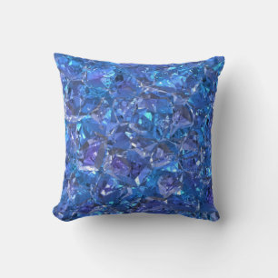Crystal Blue och Lila Kudde