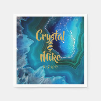 Crystal Blue Pappersservett