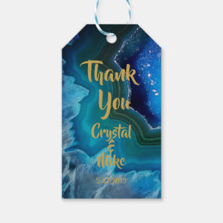 Crystal Blue Presentetikett