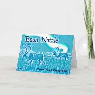 Crystal Blue Västindiou - Buon Natale Kort