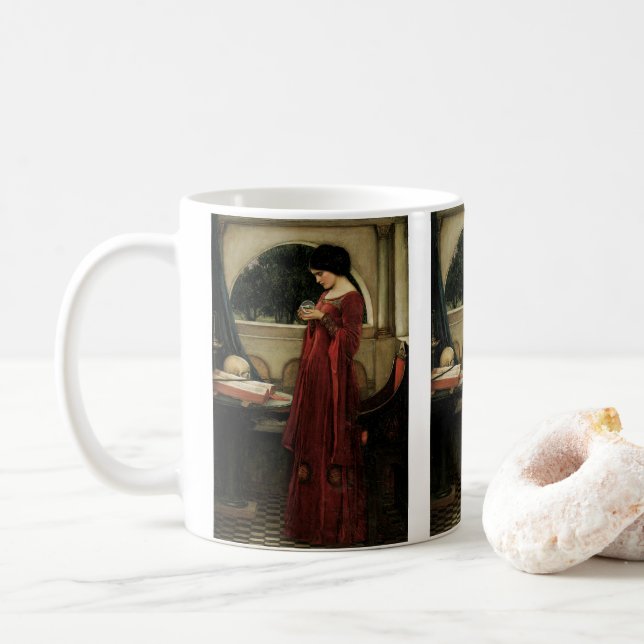 Crystal Boll av John William Waterhouse Kaffemugg (Med munk)