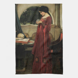Crystal Boll av John William Waterhouse Kökshandduk