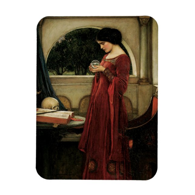 Crystal Boll av John William Waterhouse Magnet (Vertikal)