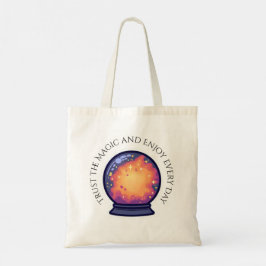 Crystal Boll Halloween Tote Bag Tygkasse