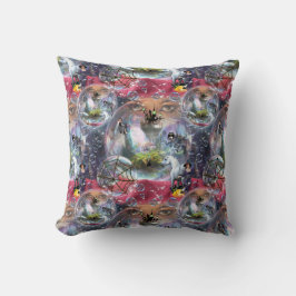 Crystal Boll Halloween Witch Kudde