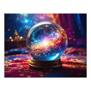 Crystal Boll - jag ser en kosmetisk händelse i fra Fototryck