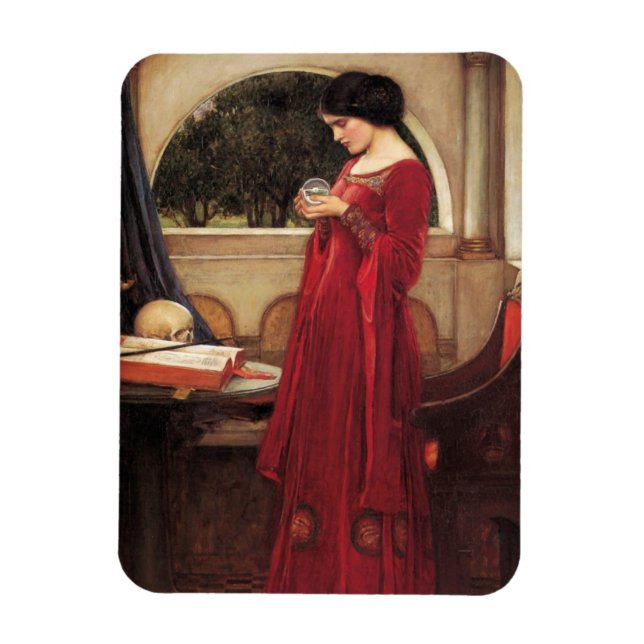 Crystal Boll [John William Waterhouse] Magnet (Vertikal)