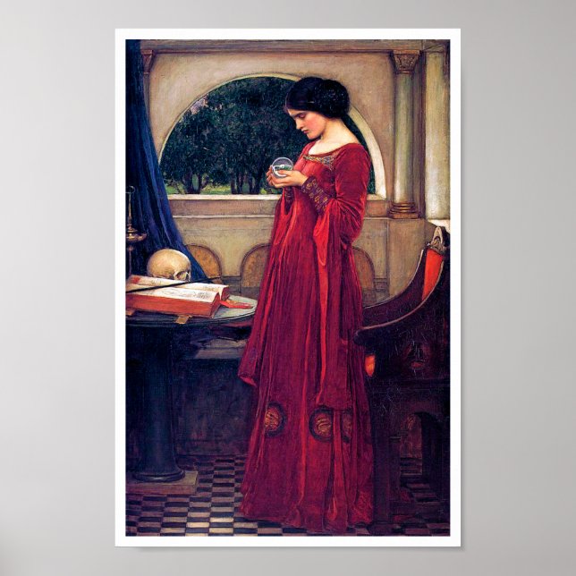 Crystal Boll, John William Waterhouse Poster (Framsidan)