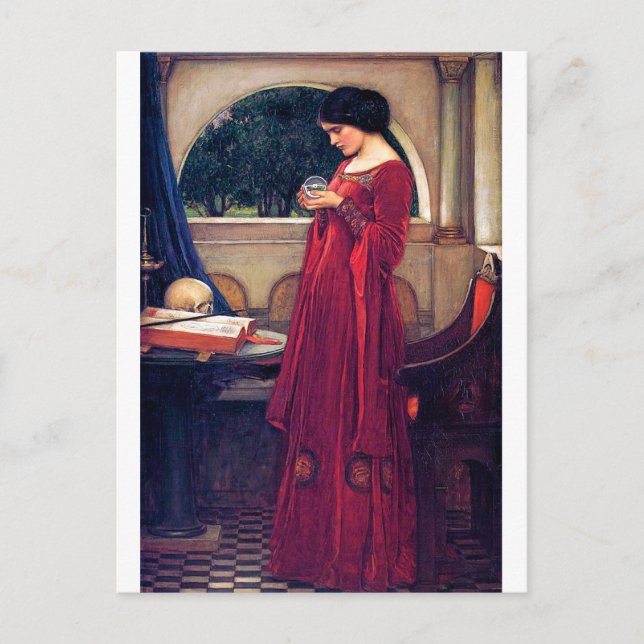 Crystal Boll, John William Waterhouse Vykort (Framsida)