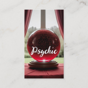 Crystal Boll Psychic Visitkort