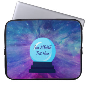 Crystal Boll Skapar din egen MEME Laptop Fodral
