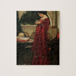 Crystal Boll Woman Waterhouse Painting Pussel