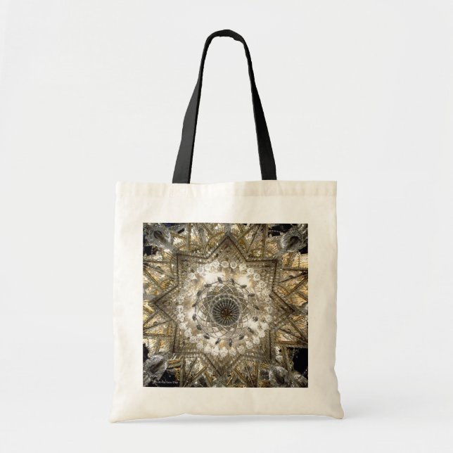 'Crystal' Budget Canvas Tote Bag Tygkasse (Framsidan)