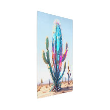 Crystal Cactus i öknen.