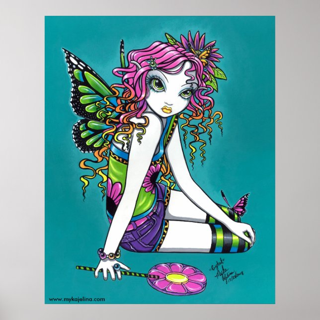 Crystal Candy Rainbow Fairy Poster (Framsidan)