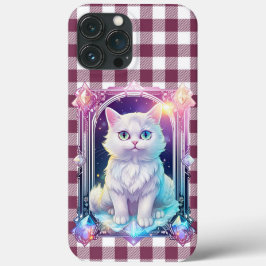 Crystal Cat Lila Black Play Cute White Kitten