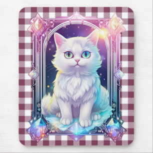 Crystal Cat Lila Black Play Cute White Kitten Musmatta