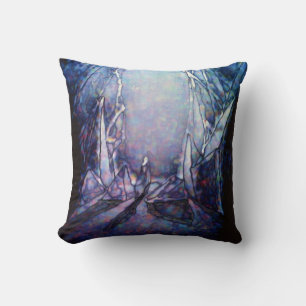 Crystal Cave av Alexandra Cook Kudde