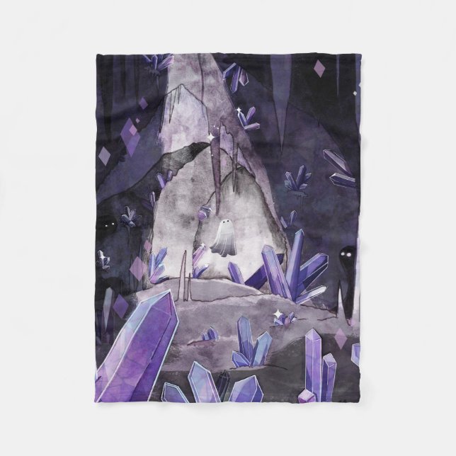 Crystal Cave Fleecefilt (Framsidan)