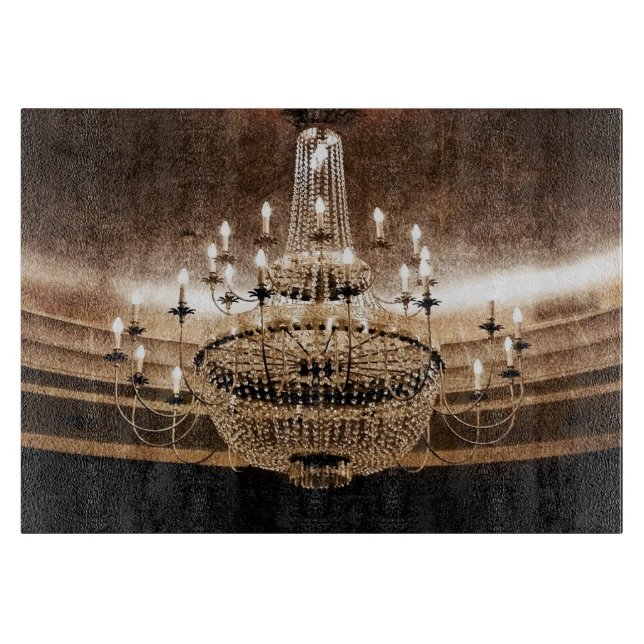 Crystal Chandelier Dazzle Glass Clearboard (Framsidan)