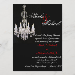 Crystal Chandelier - Inbjudningar