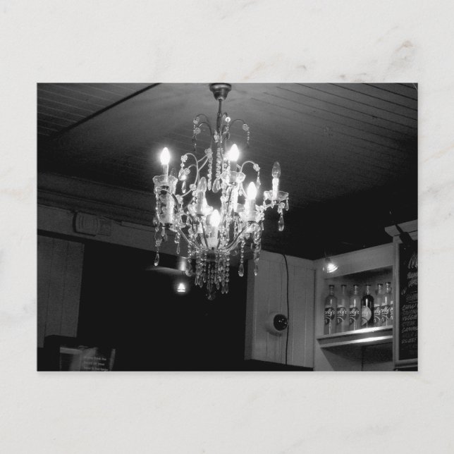 Crystal Chandelier Vykort (Framsida)