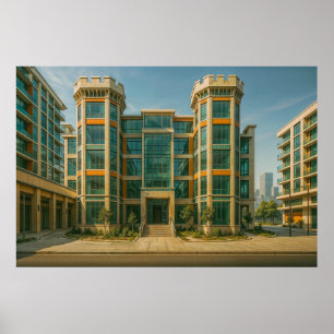 Crystal Citadel Castle Poster