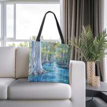 Crystal Clear Blue Vatten River