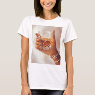 Crystal clear whiskey glass. t shirt