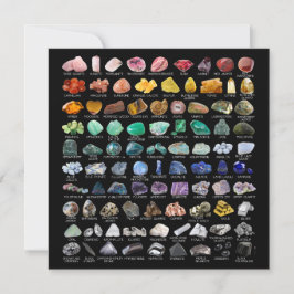 Crystal Collection Rainbow Sten Square Card