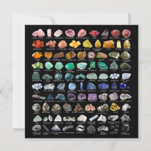 Crystal Collection Rainbow Sten Square Card