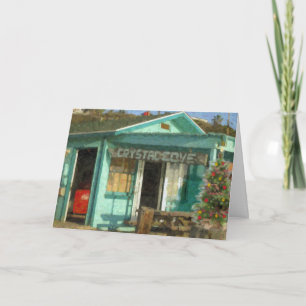 Crystal Cove Helgdag Beach Shack Helgkort