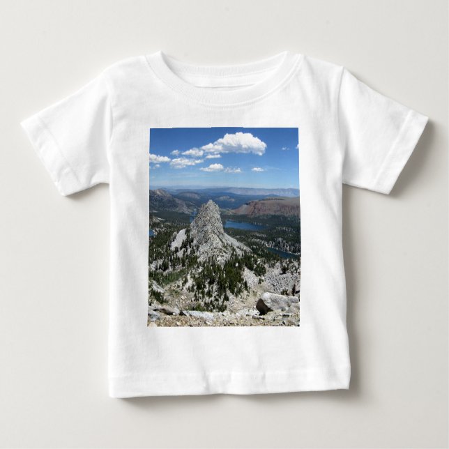 Crystal Crag Mammoth Sjöar Basin Mammoth Vapensköl Tee Shirt (Framsida)