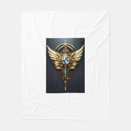 Crystal Diamond Eagle Fleecefilt