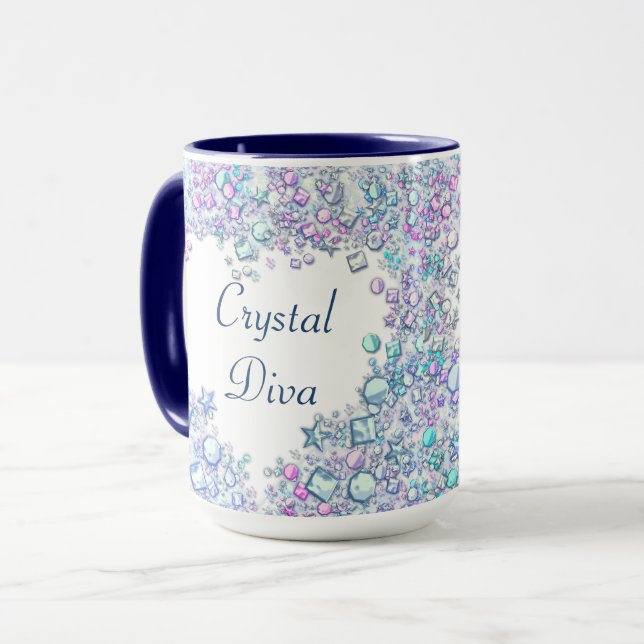 Crystal Diva Mugg (Framsida vänster)