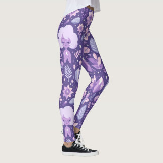 Crystal Dreams Mönster Leggings