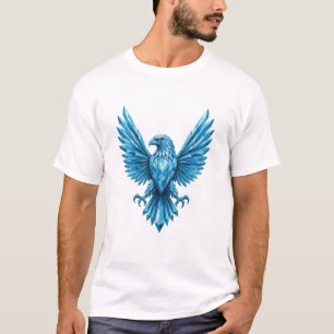 Crystal Eagle Emblem - Frihets- och Ambit-symbol T Shirt
