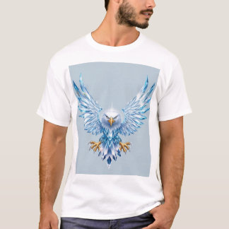 Crystal Eagle: Frihets- och ambitionssymbol T Shirt